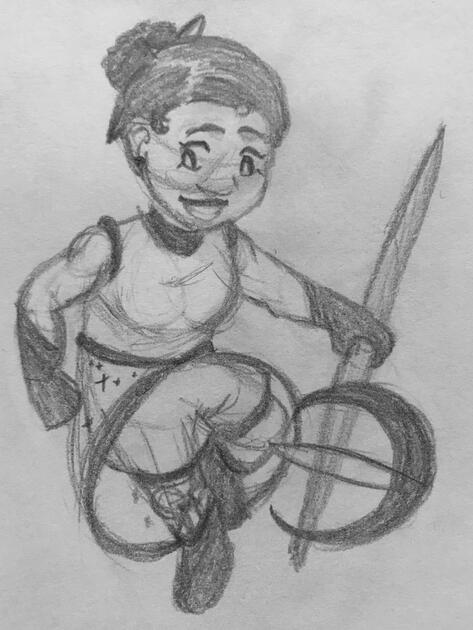 Gladiolus Leonan, Magical Girl